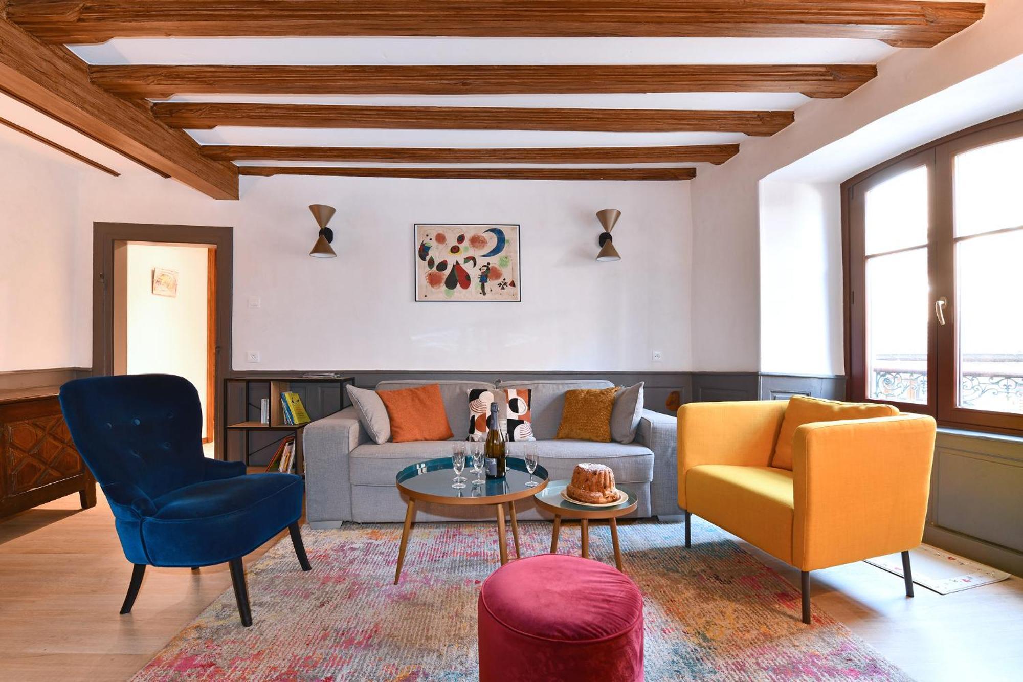 Grand Gite Dans Maison Alsacienne Historique Gueberschwihr Luaran gambar