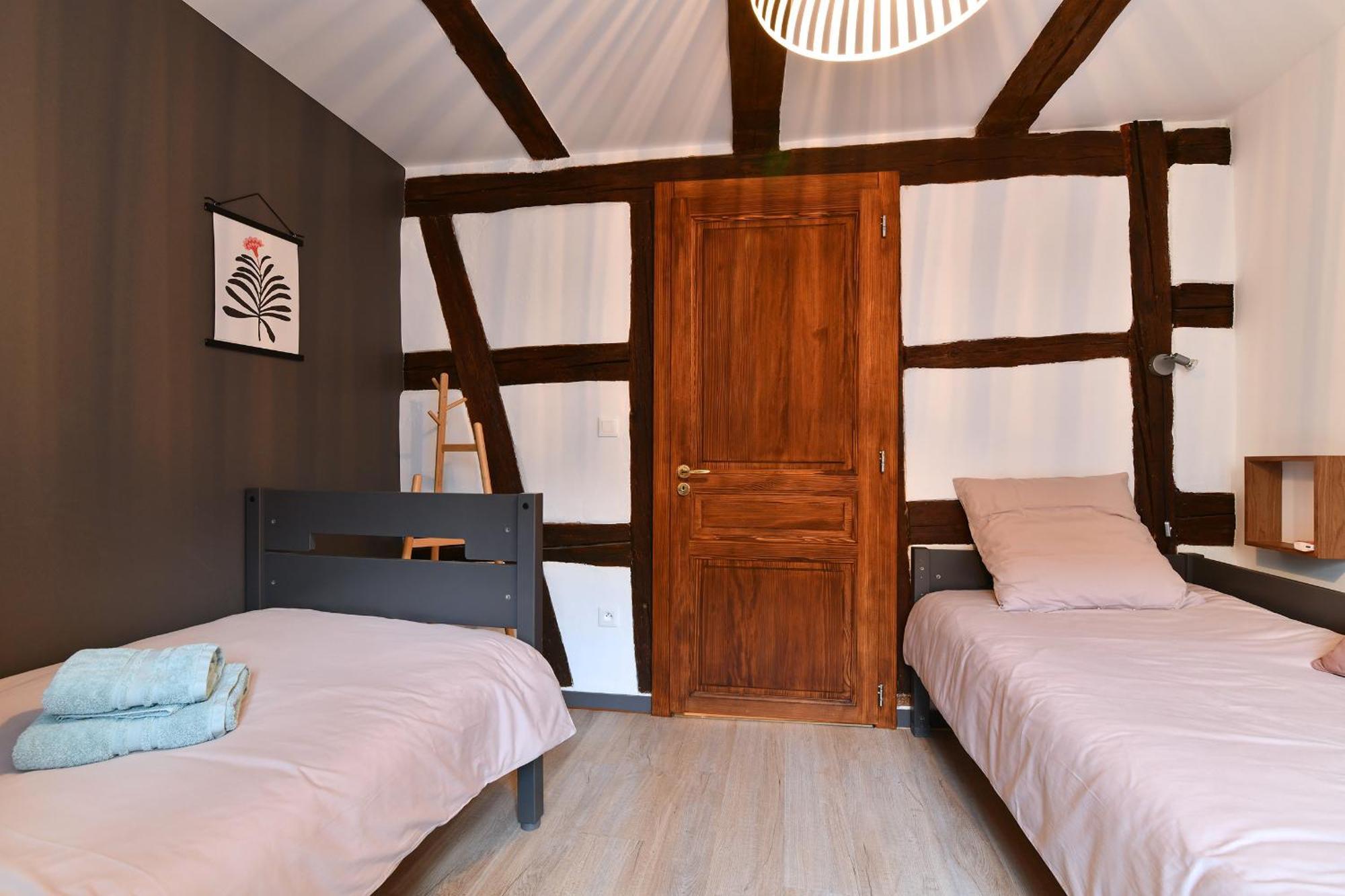 Grand Gite Dans Maison Alsacienne Historique Gueberschwihr Luaran gambar